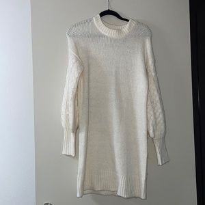 A New Day Cream Sweater Dress